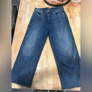 MOTHER  the maverick fray monn darkBlue Jeans